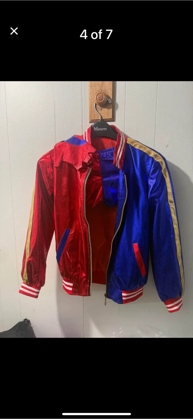 Harley Quinn Costume - Jacket & Shorts thumbnail