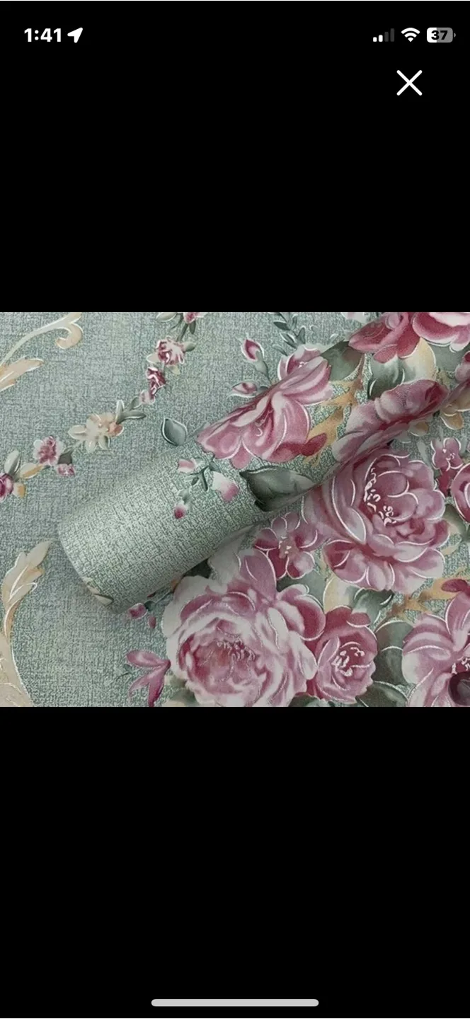 Peel and Stick Floral Wallpaper thumbnail