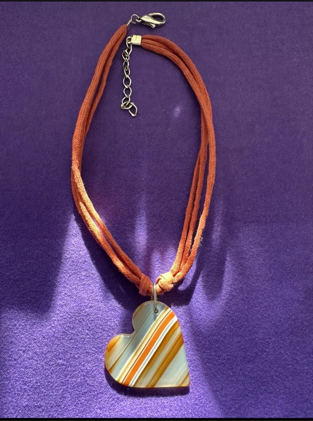 Boho Heart-Shaped Necklace image indicator(2)