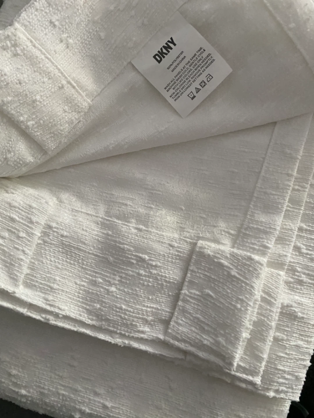 DKNY White Light  Curtains, 84 inch - photo 4