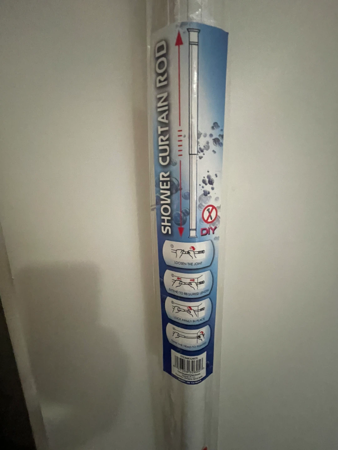 Shower Curtain Rod (106-168cm)