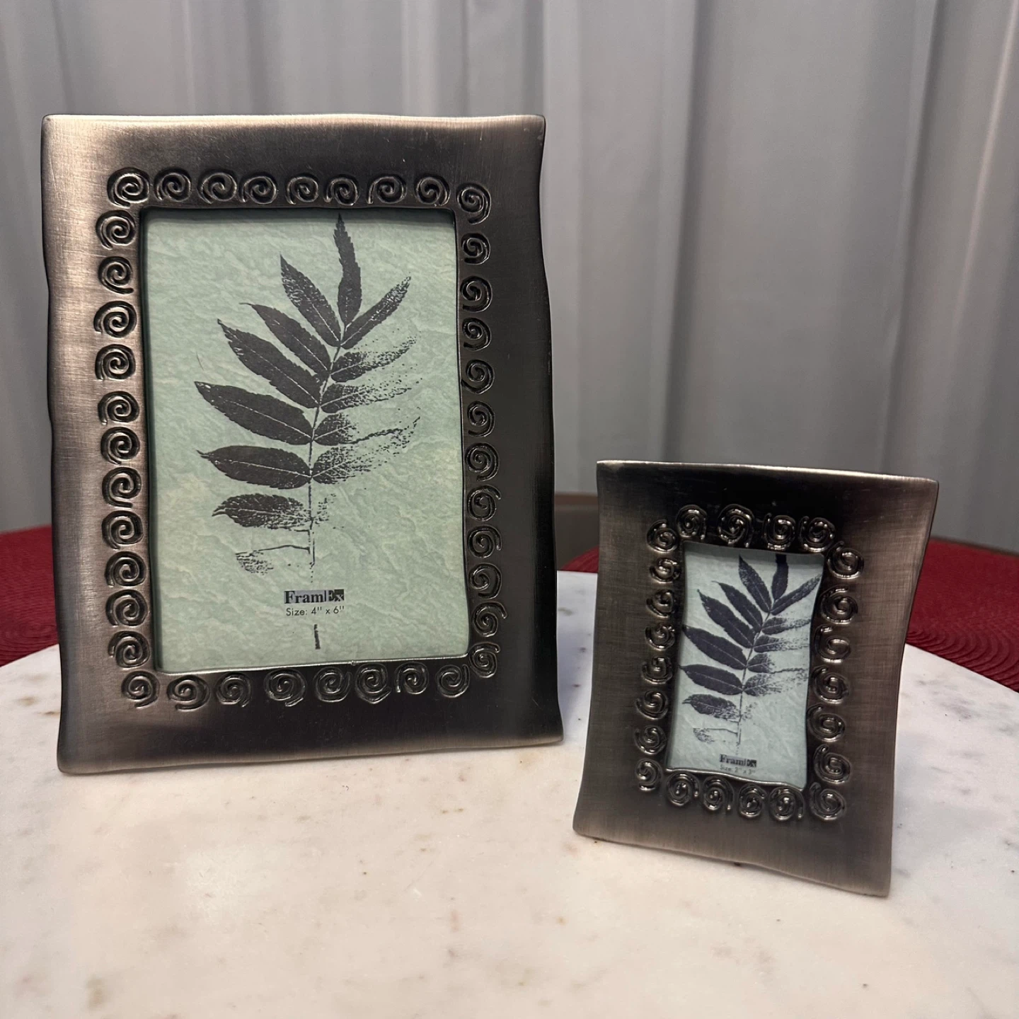 Framed Picture Frames - Set of 2