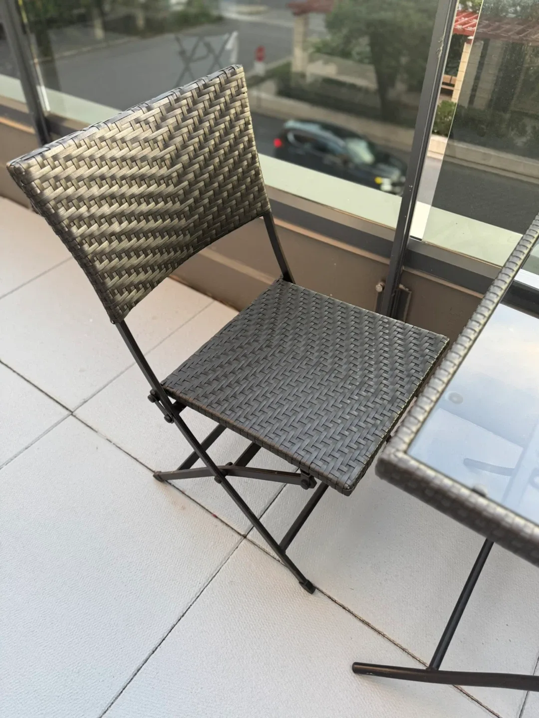 Patio Set - Table and Two Folding Chairs image indicator(5)