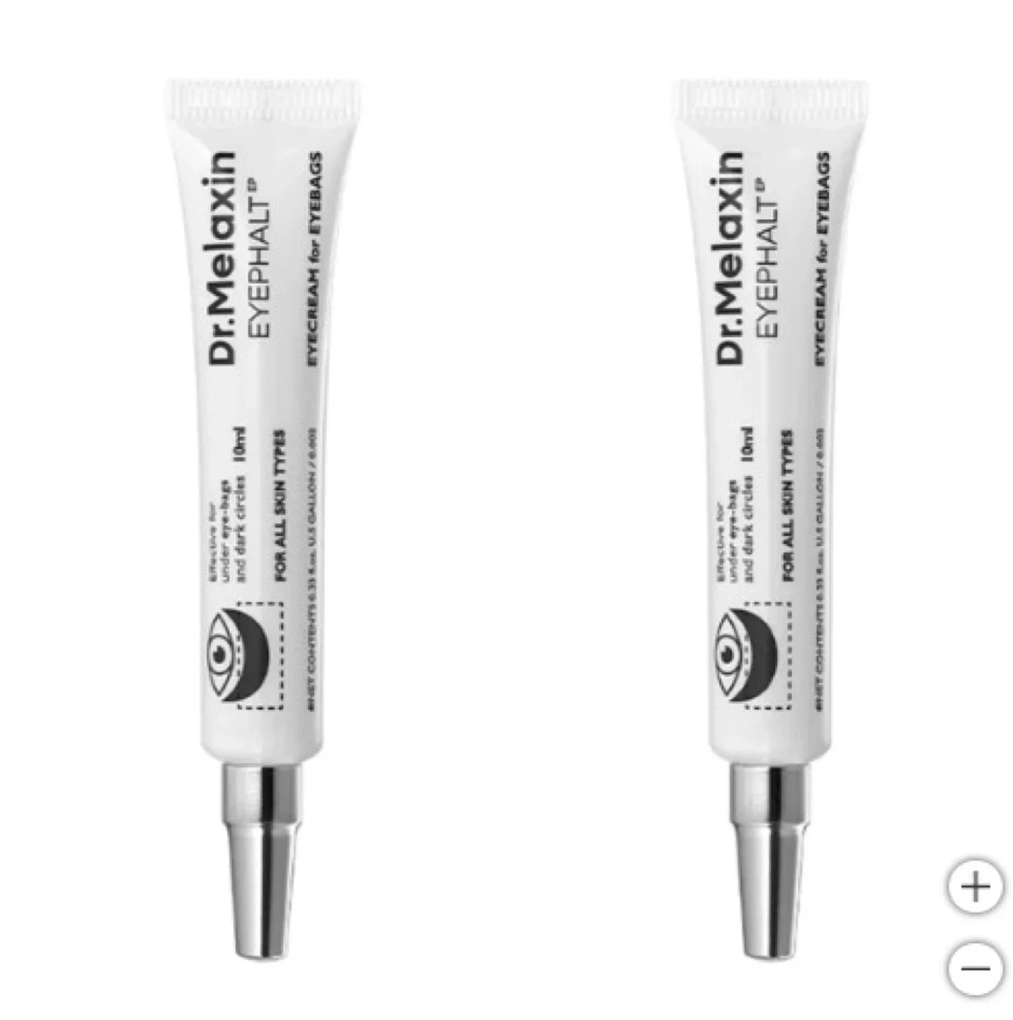 TWO Dr. Melaxin Eyephalt Eyebag Cream, 10 mL each thumbnail