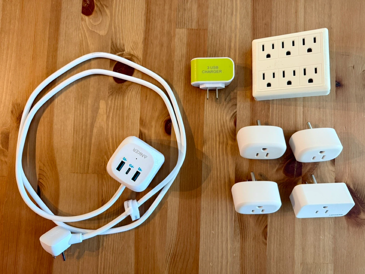 Wifi Smart Plugs, Anker Power Strip, 3 in one USB