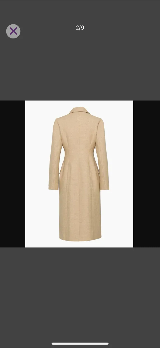 Aritzia Babaton Figure Coat Size Small *Worn Once* image indicator(2)