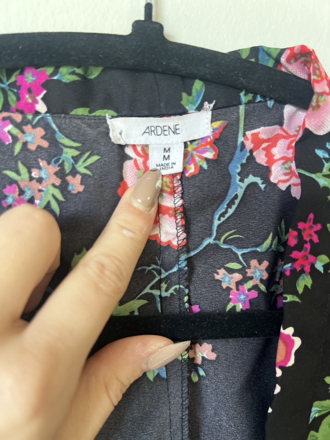 Flower pattern kimono style size M - photo 2