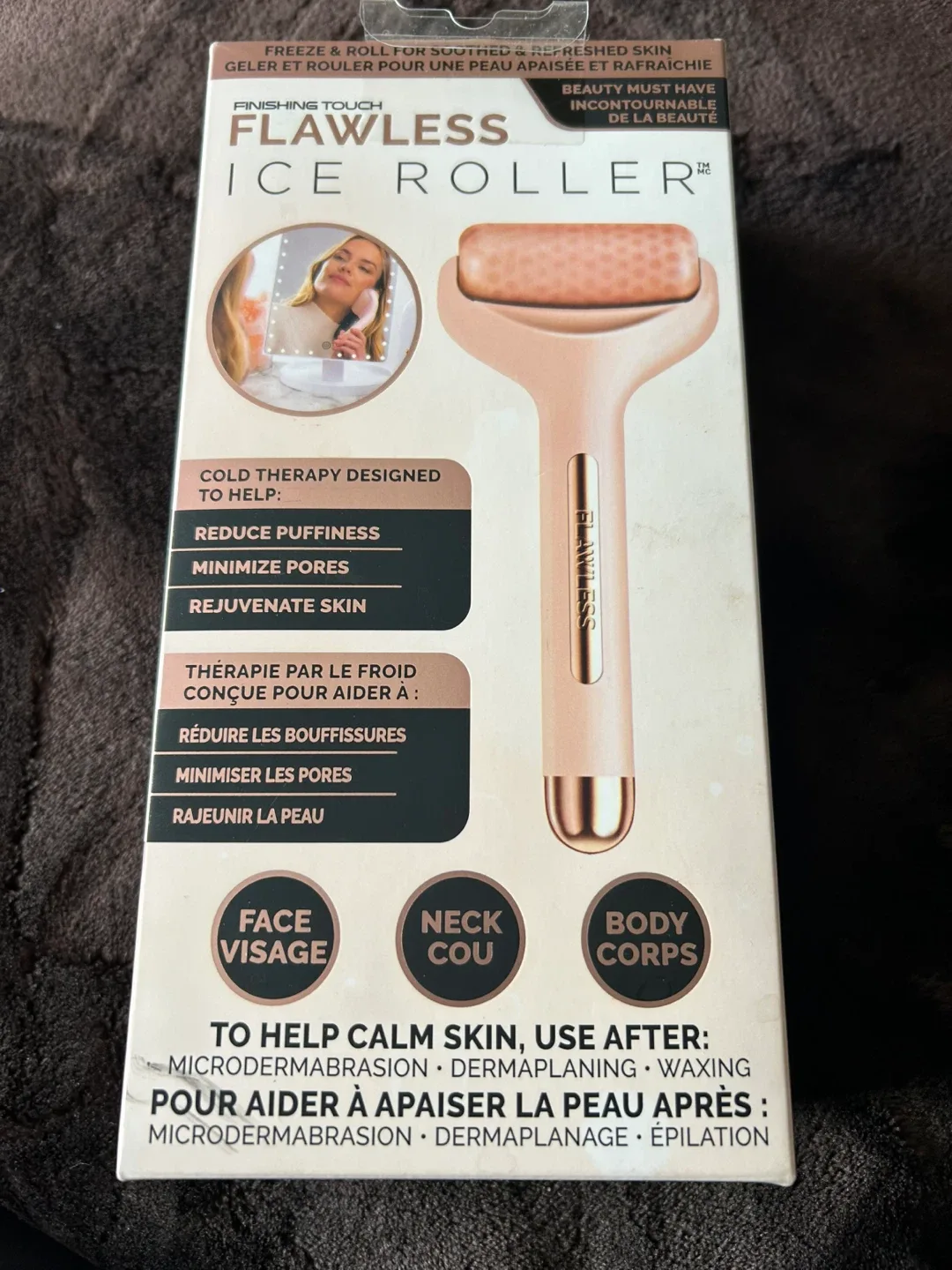 Finishing Touch Flawless Ice Roller - New in Box! image indicator(2)