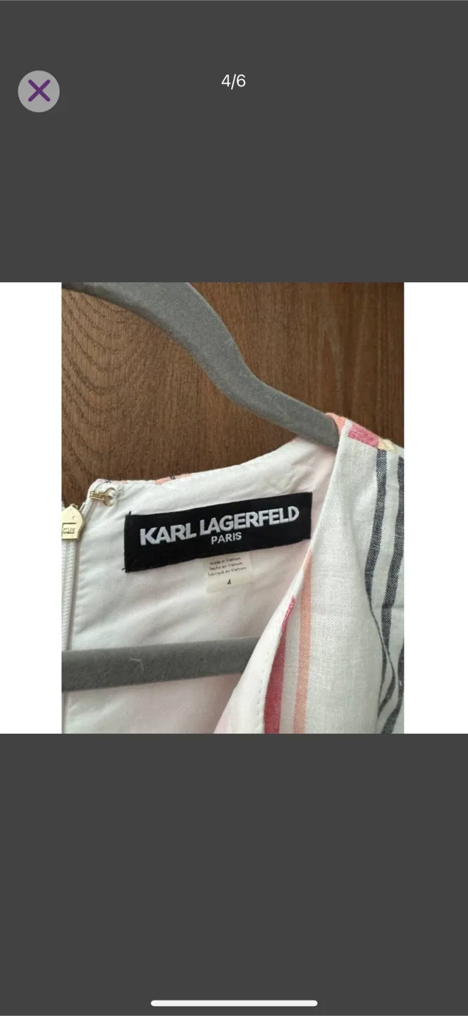 Karl Lagerfeld Paris Size 4 Dress image indicator(4)
