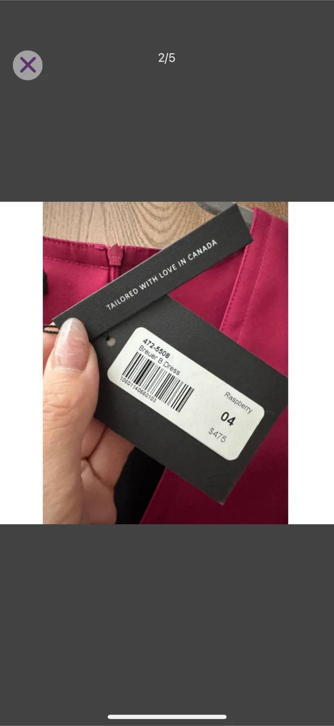 Judith & Charles Size 4 Dress *Brand New With Tags* thumbnail