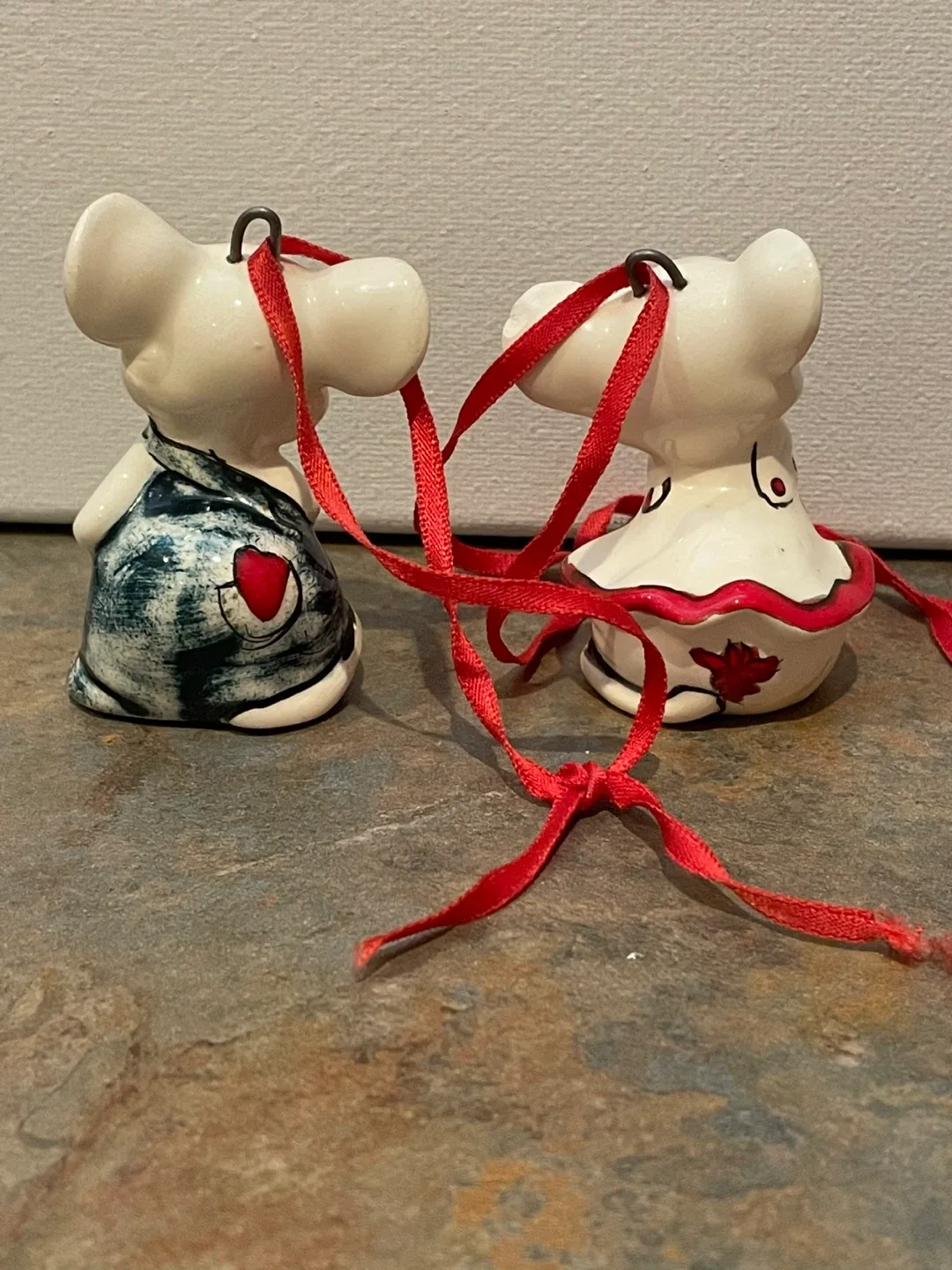 Vintage Ceramic Mouse Ornaments image indicator(2)