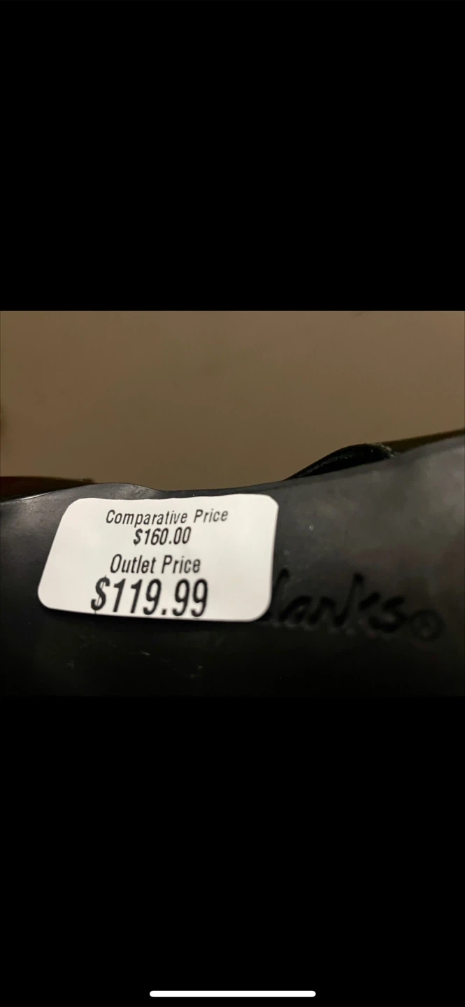 🥕Clarks Black Patent Heels - Size 6 - photo 3