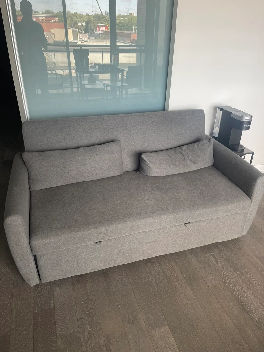 Grey Sofa Bed thumbnail