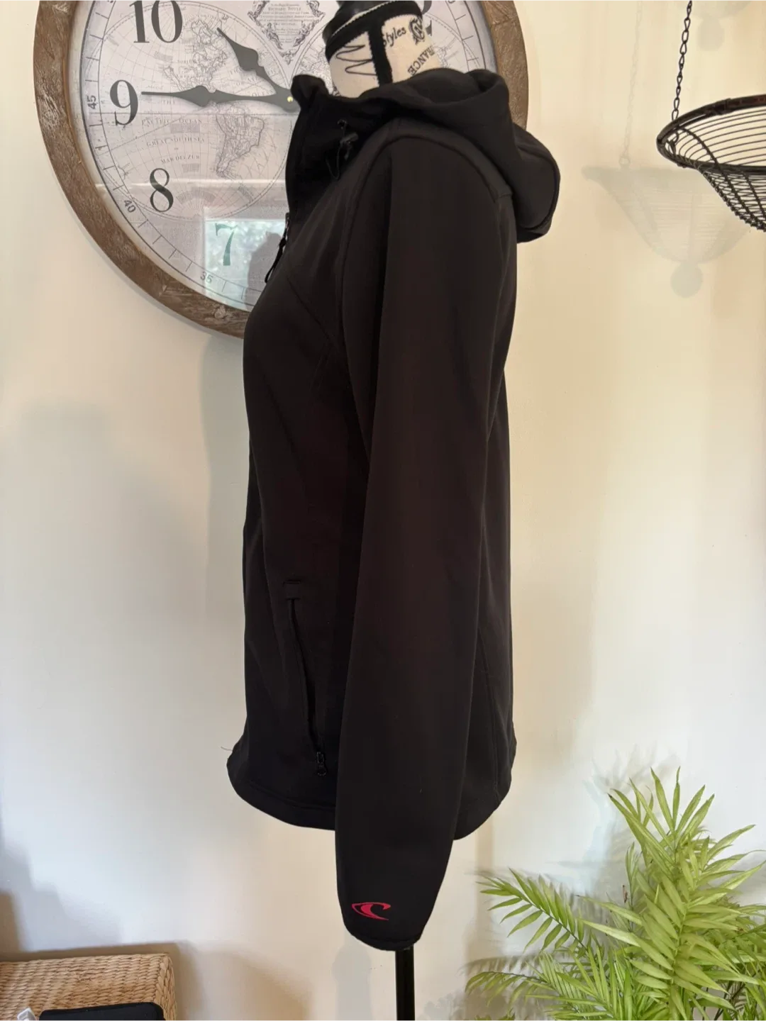 O'Neill Black Softshell Hooded Jacket image indicator(4)