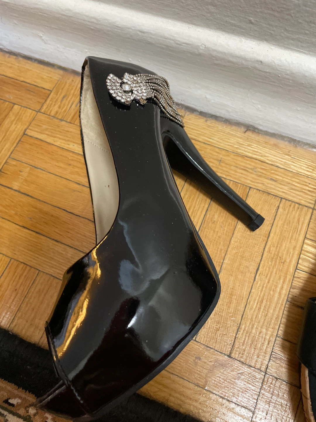 Shahin Exclusive Black Heels - Size 38 - photo 2