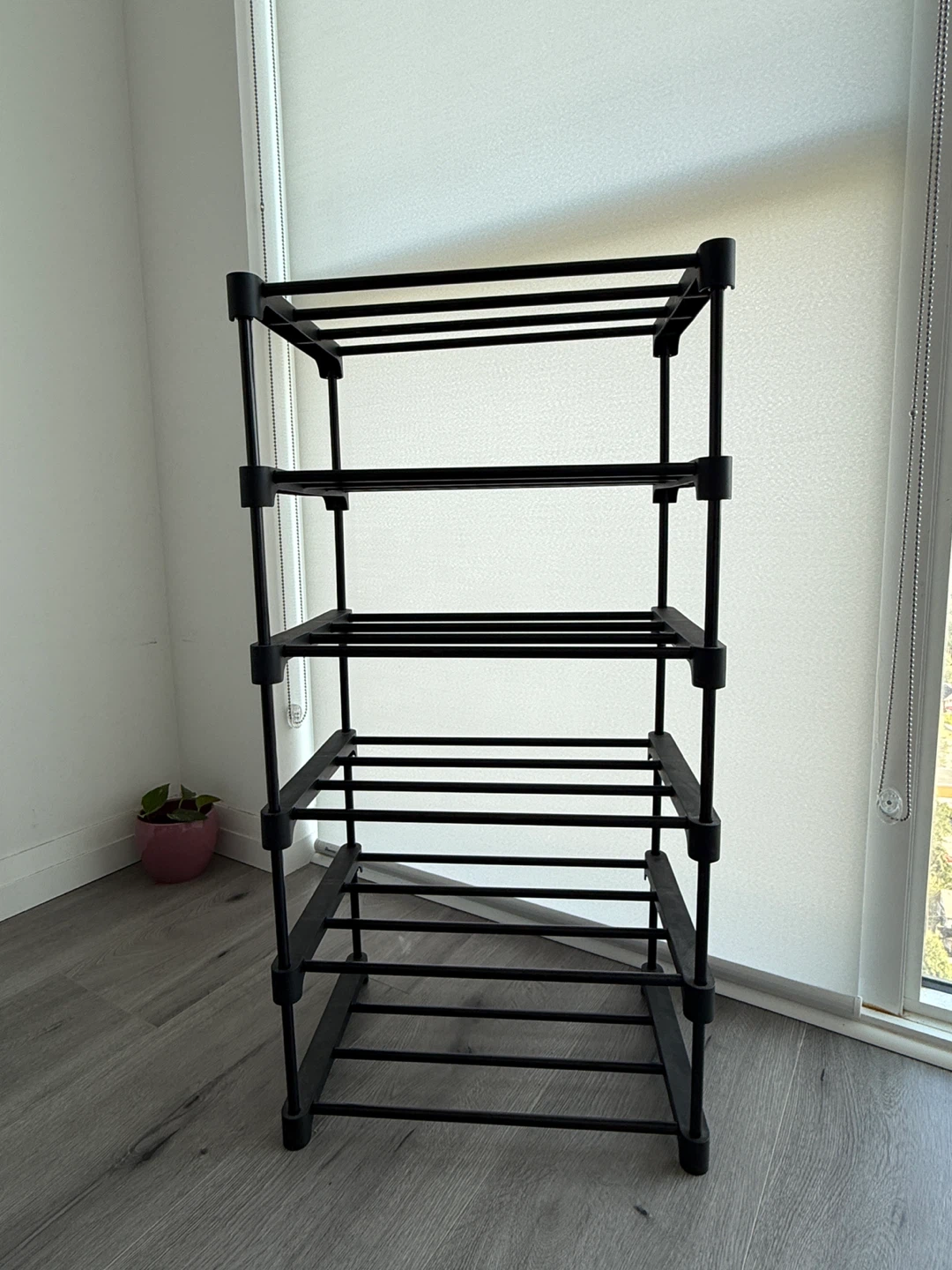 Black Shoe Rack - photo 2