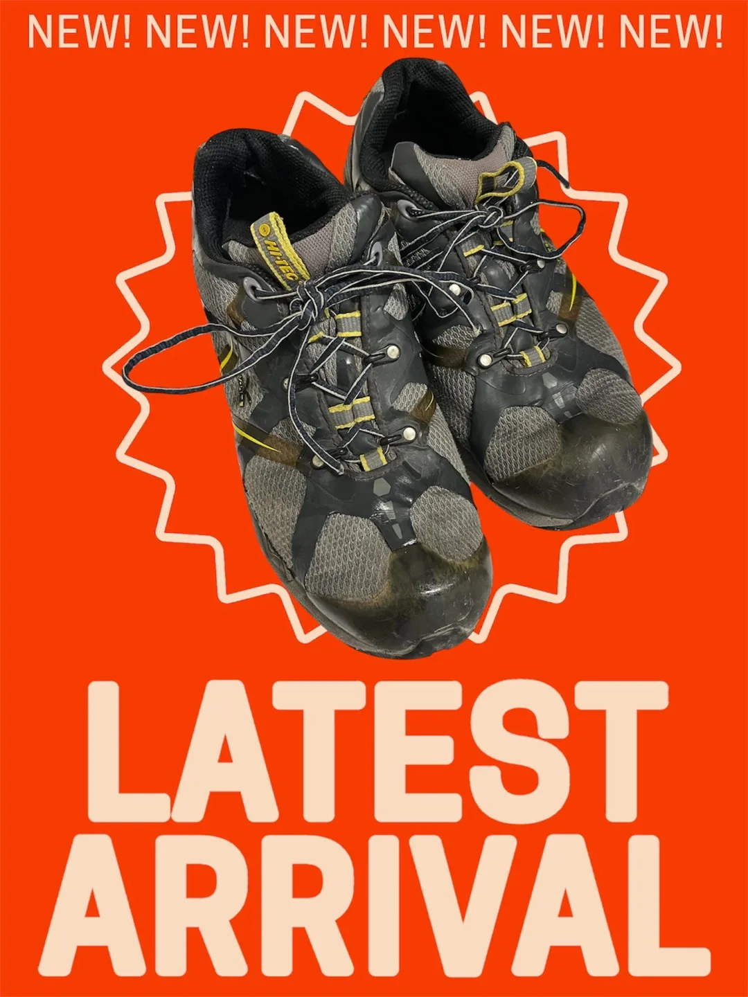 Hi-Tec Men's Hiking Shoes - Size 9 thumbnail