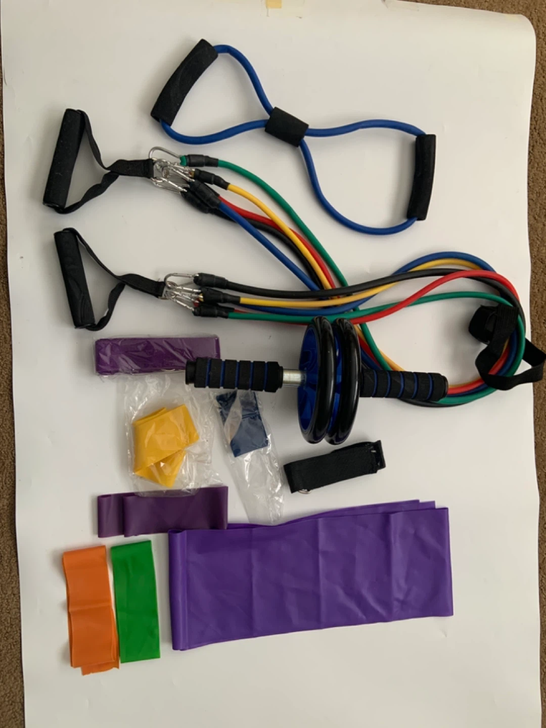 Exercise Resistance Bands Set