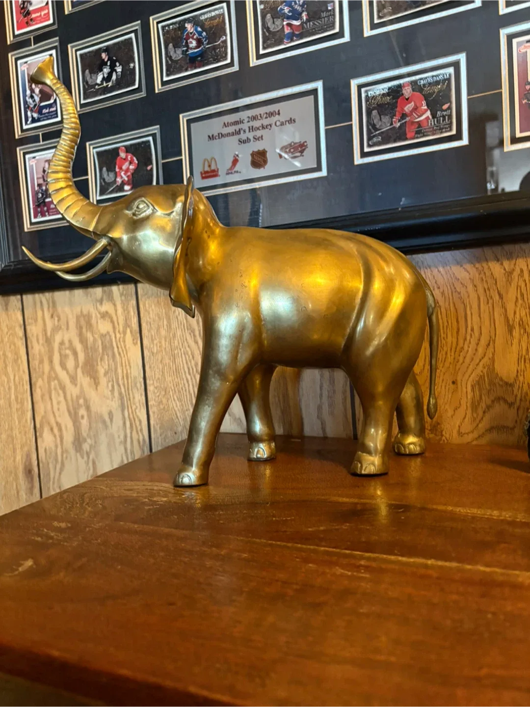 Vintage Brass Elephant Figurine image indicator(3)