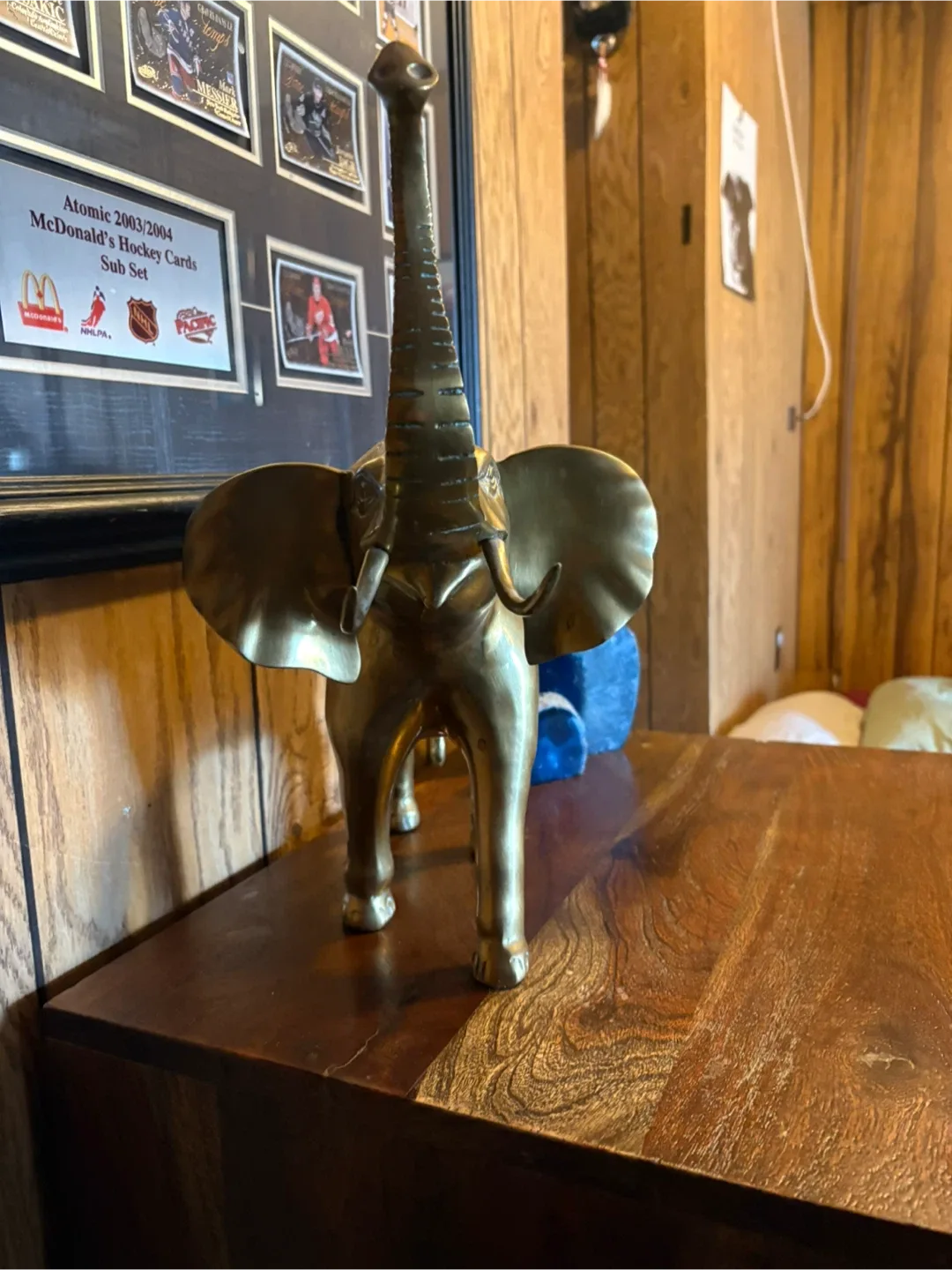 Vintage Brass Elephant Figurine image indicator(2)