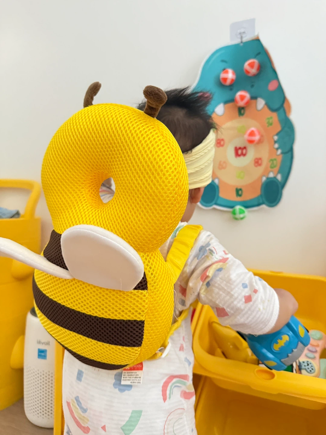 baby  Head Protector backpack & Knee Pads Set - photo 3