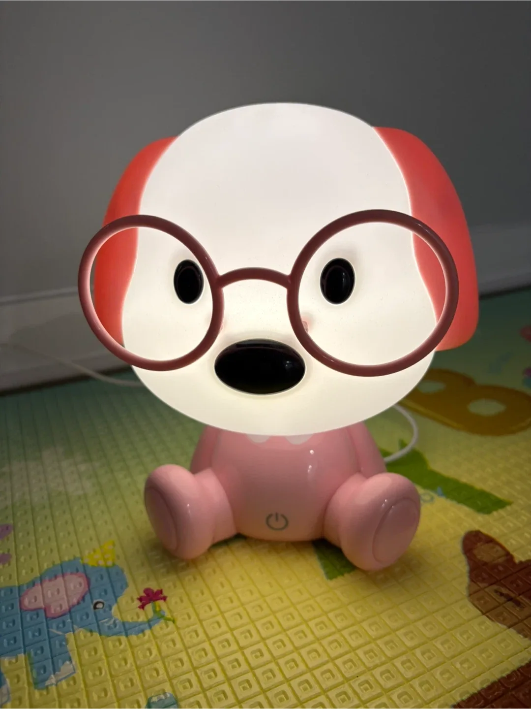 Cute Puppy Night Light - Pink image indicator(2)