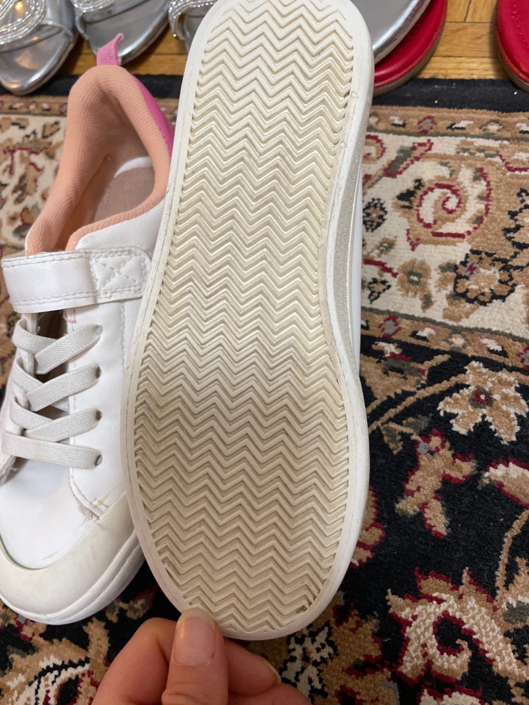 Girls' White Sneakers - photo 2