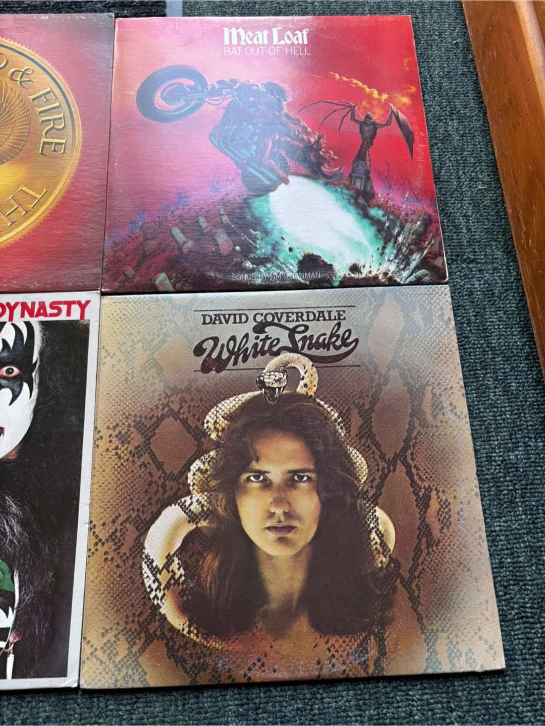 Mixed Lot of Classic Rock Vinyl Records image indicator(4)