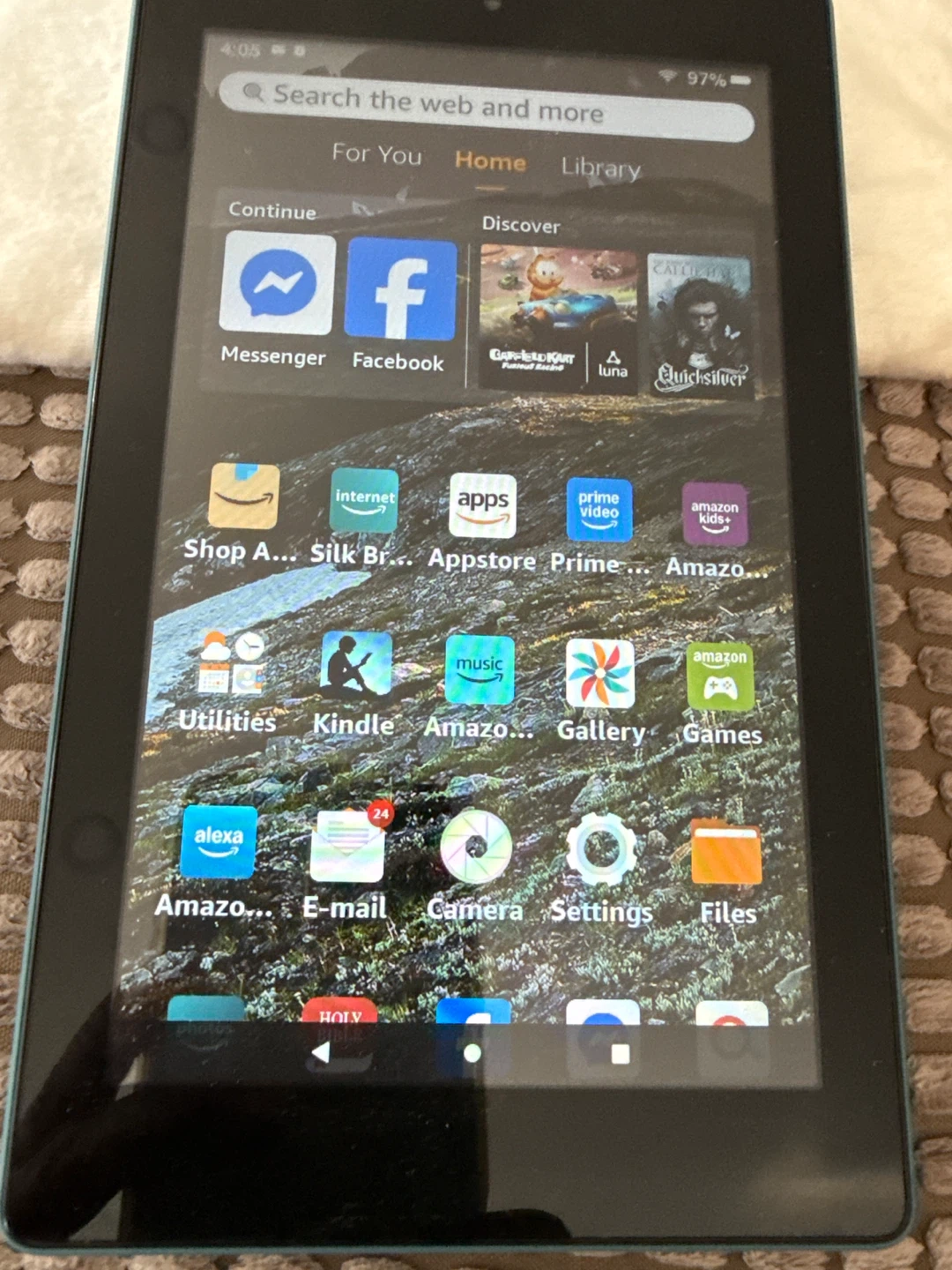 Amazon Fire 7 Tablet - Blue - photo 4