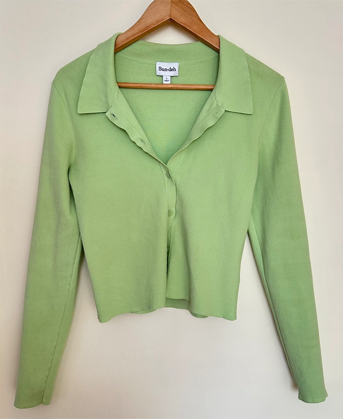 Aritzia / Sunday Best Cece Sweater Green - photo 2