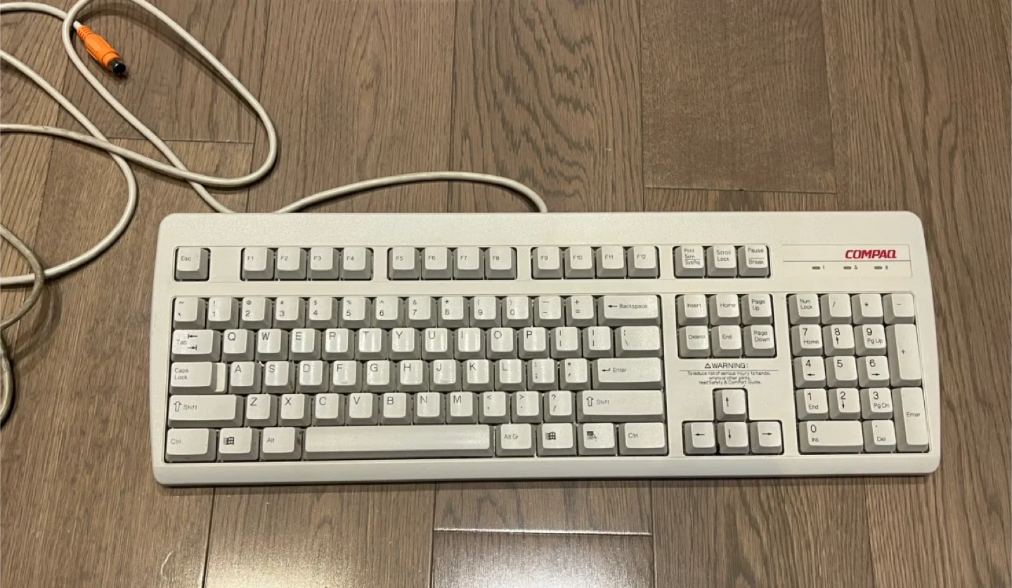 Microsoft & Compaq Computer Key Board image indicator(3)