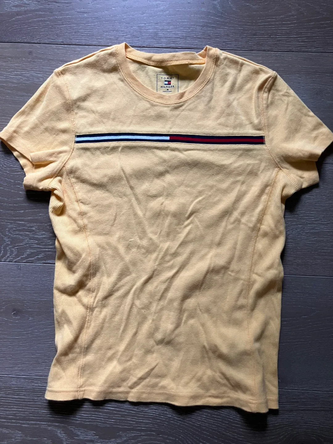 Tommy Hilfiger Yellow T-Shirt top clothing sale thumbnail