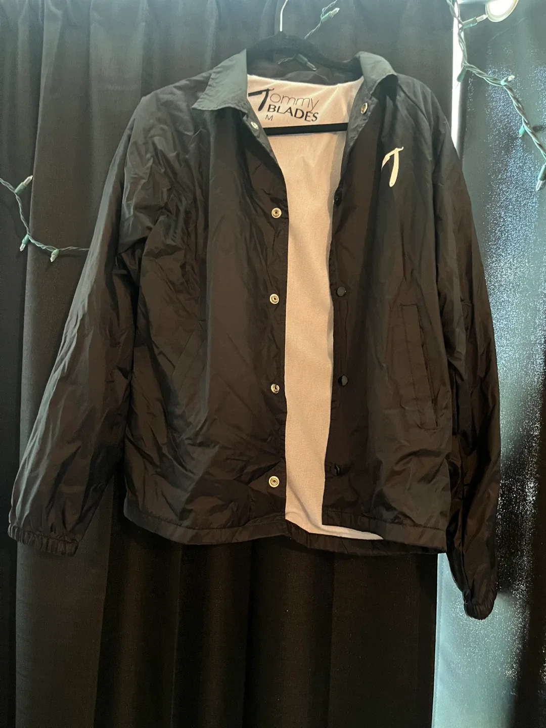 Tommy Blades Black Jacket Size M image indicator(2)