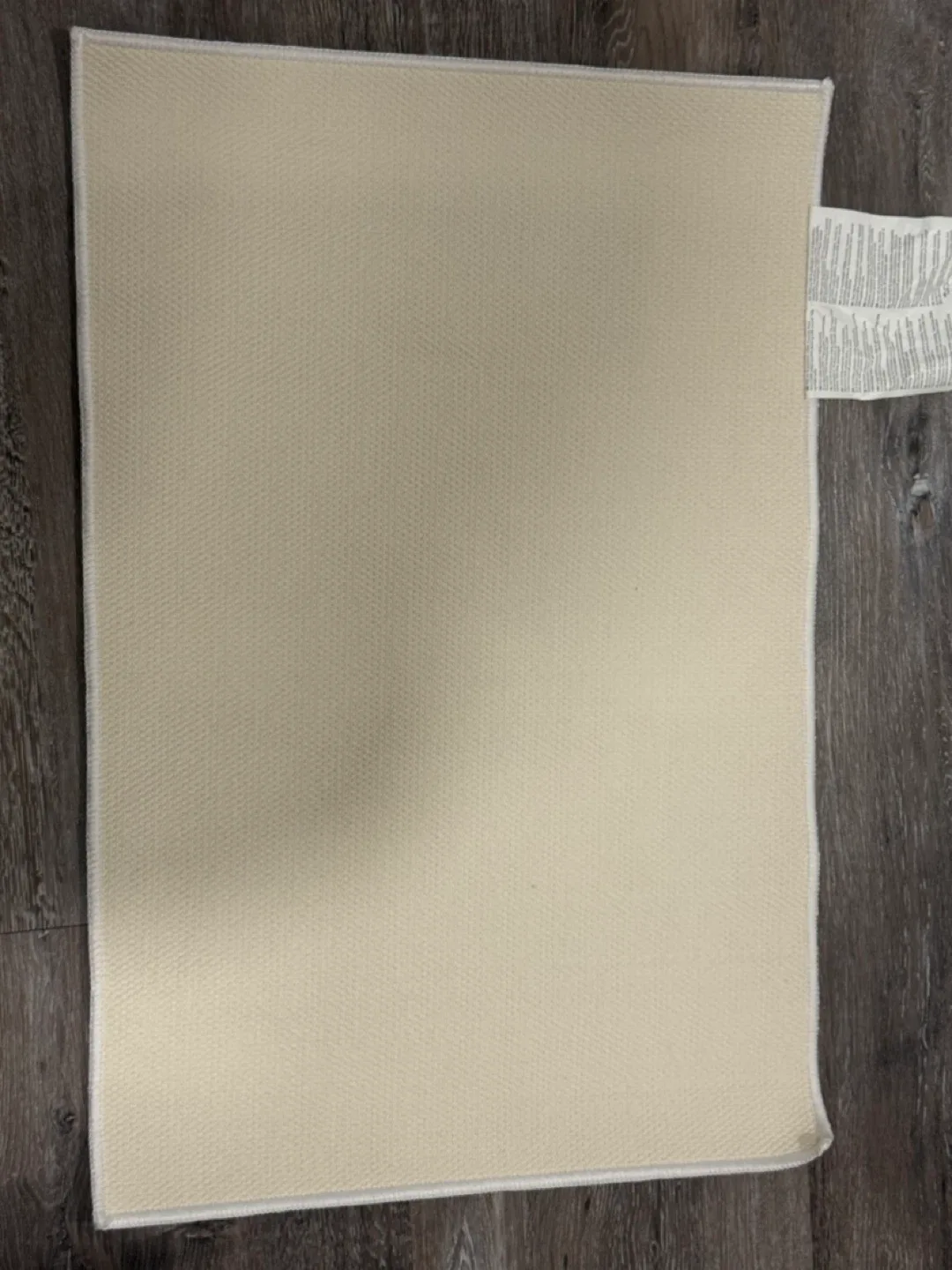 IKEA Fintsen Bath Mat - 40x60cm White image indicator(2)