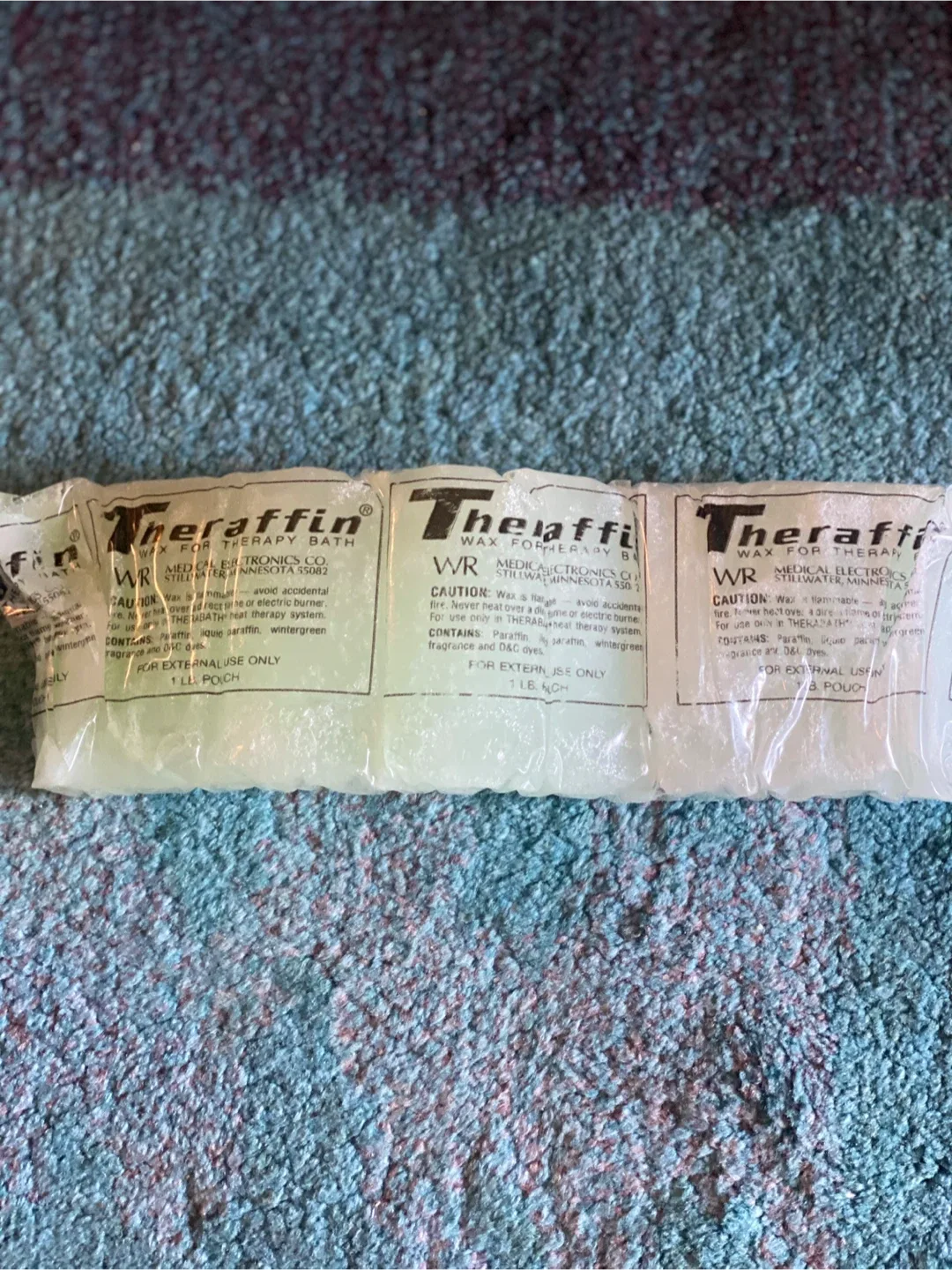 Theraffin Wax for Therapy Bath - 1 lb Pouches thumbnail
