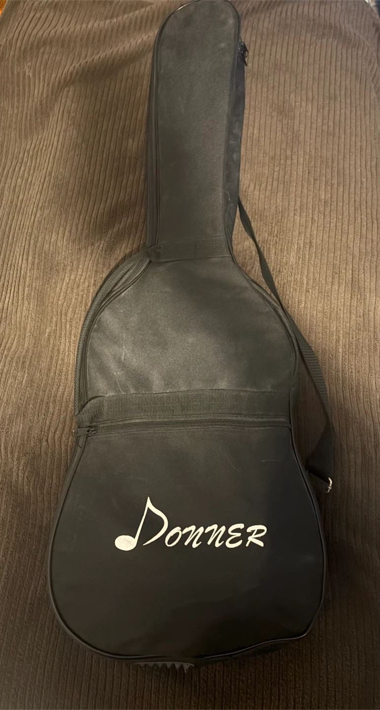 Donner Electric Guitar Sunburst w/ Case & Accessories - photo 3