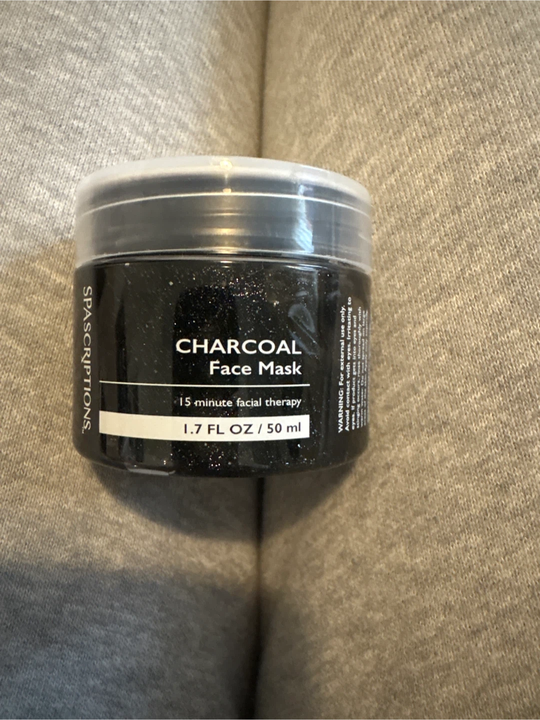 Spascriptions Charcoal Face Mask - 1.7 fl oz