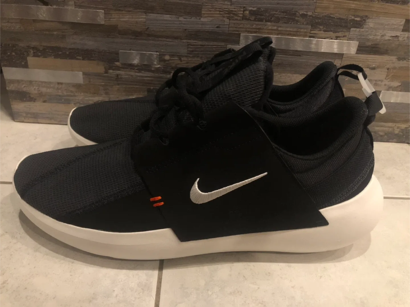 Nike Black Running Shoes - Men Size 12 image indicator(2)