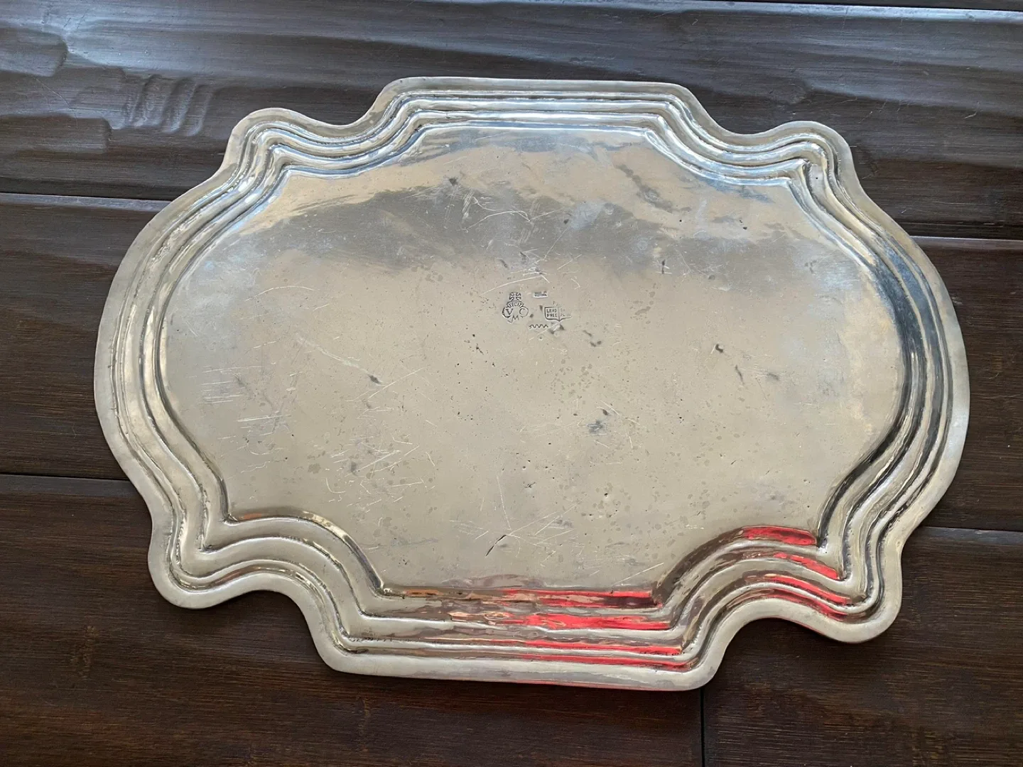 ANTIQUE PEWTER TEA SET - Portugal Fecit VCM image indicator(2)