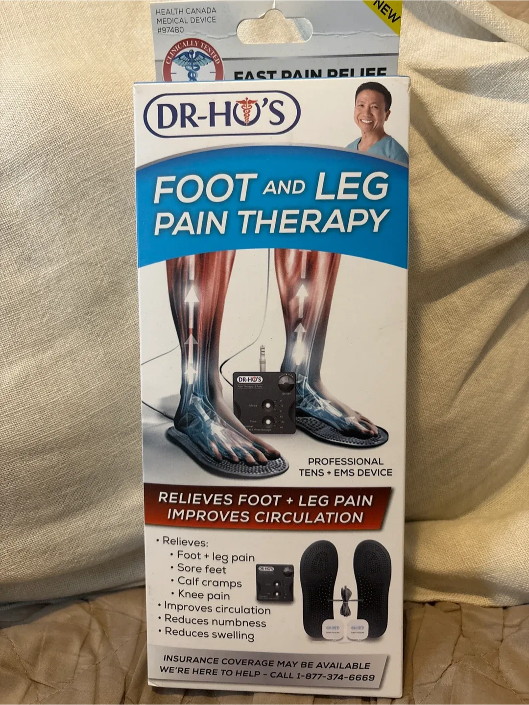 DR-HO'S Foot and Leg Pain Therapy System - NEW thumbnail