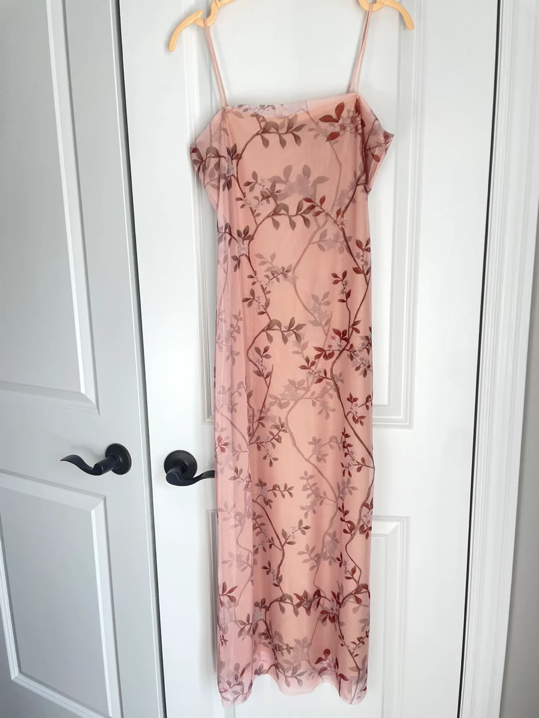 Floral Print Maxi Dress - Pink image indicator(5)