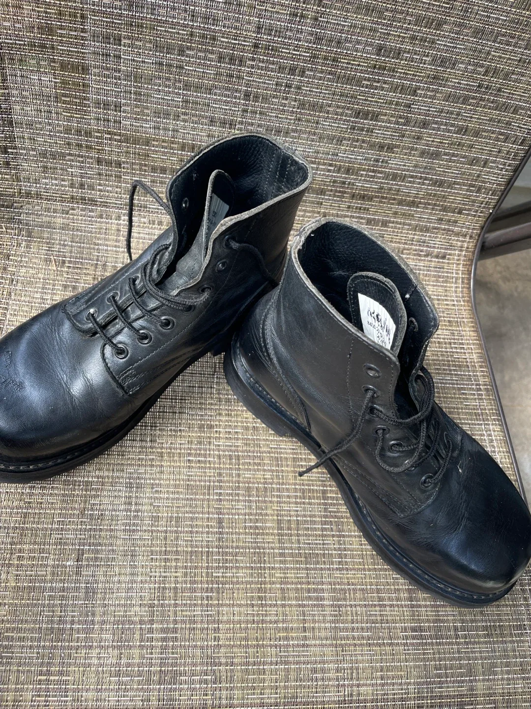 Black Leather Ankle Boots 🥕 thumbnail