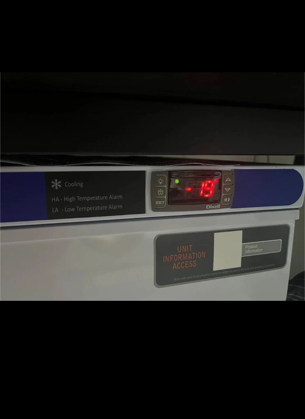 Undercounter Freezer image indicator(2)