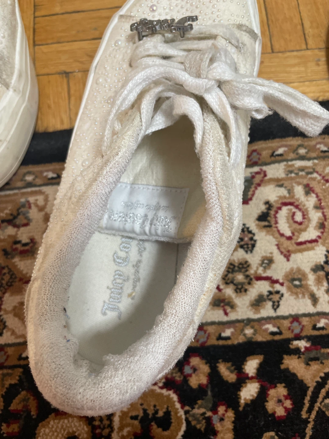 Juicy Couture White Sneakers - Size 7 - photo 2