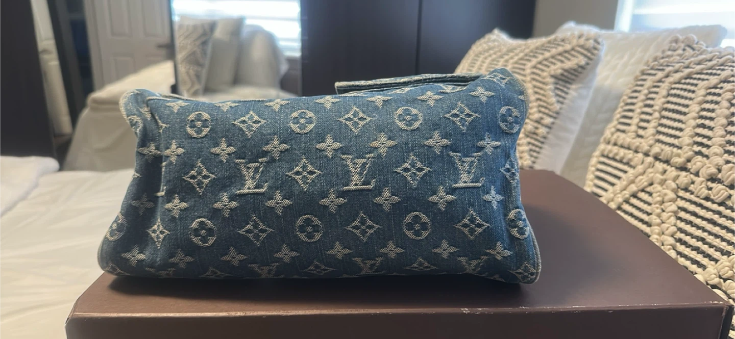 Louis Vuitton Denim Speedy Handbag - photo 4