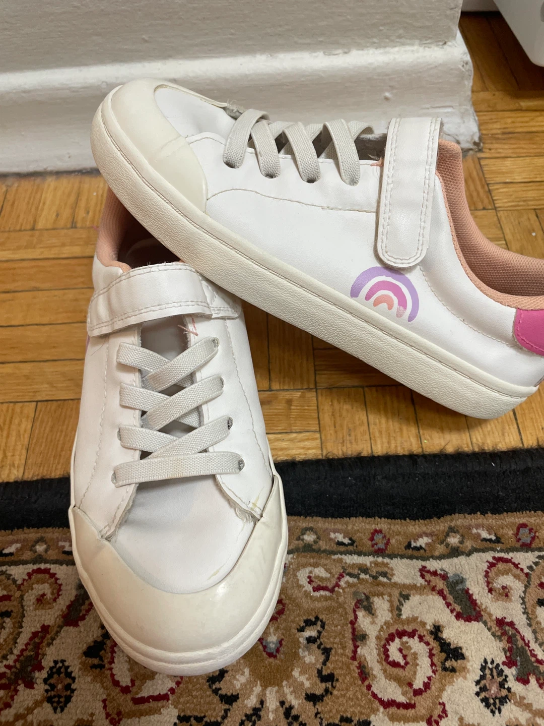 Girls' White Sneakers - photo 2