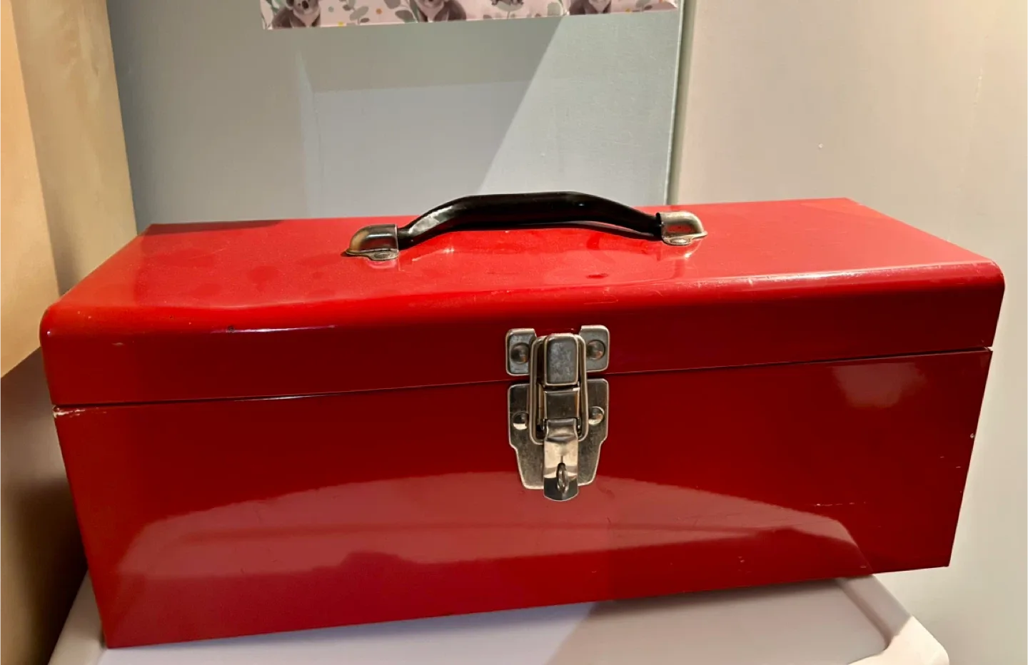 Mastercraft Red Metal Toolbox (without Tools) thumbnail