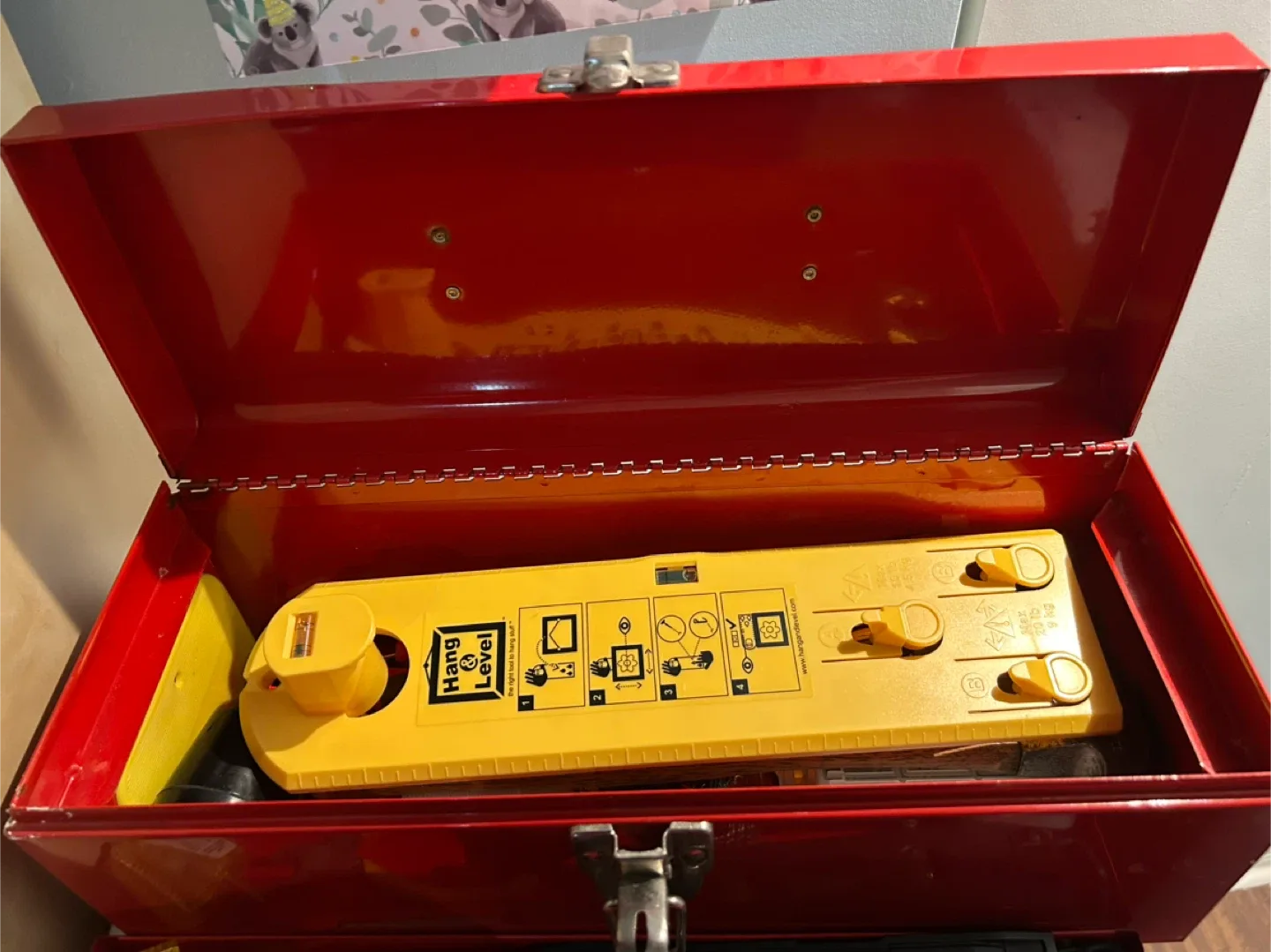 Mastercraft Red Metal Toolbox (without Tools) image indicator(3)