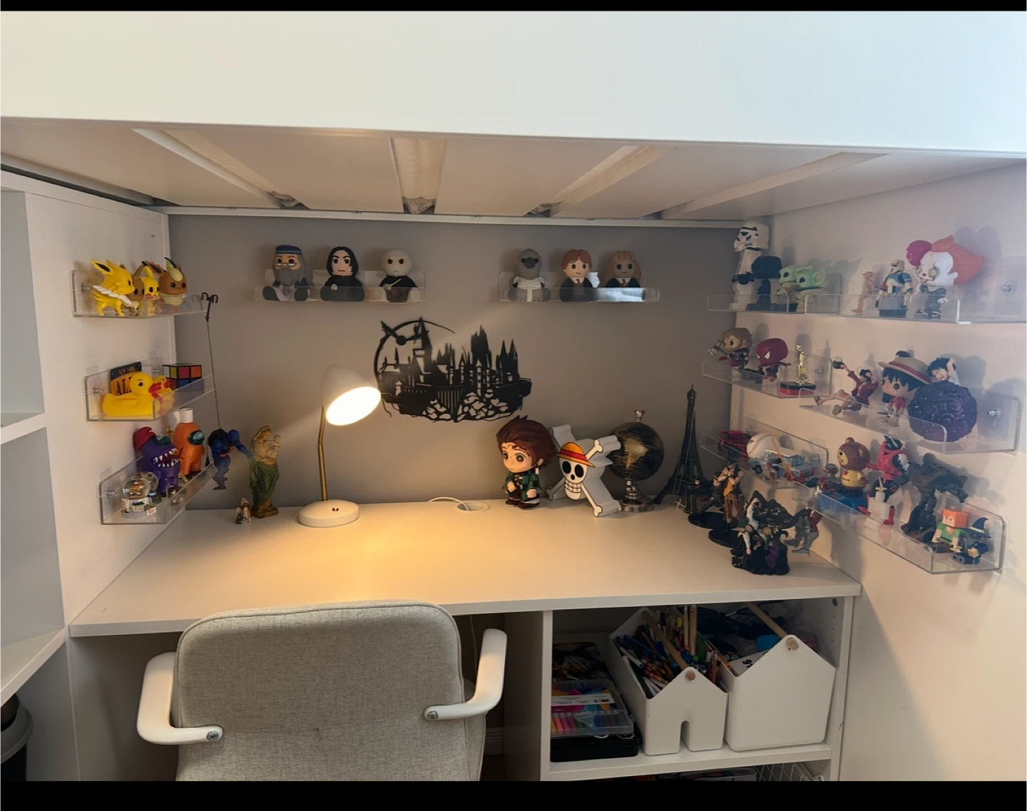 IKEA SMÅSTAD Loft Bed with Desk & Wardrobe - photo 3