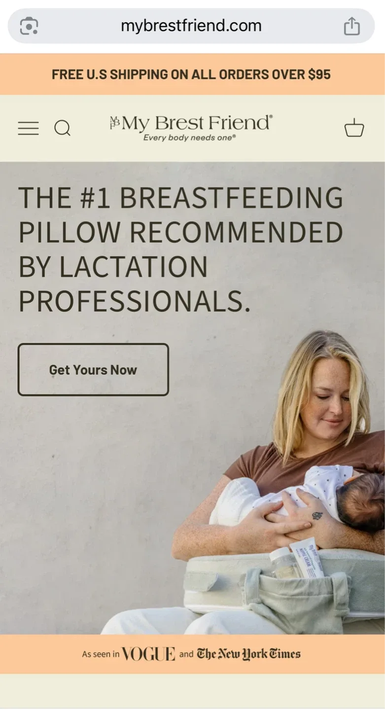 My Brest Friend Nursing Pillow image indicator(3)